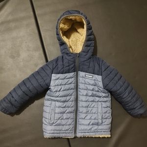 Boys (5) OshKosh Reversible Winter Coat